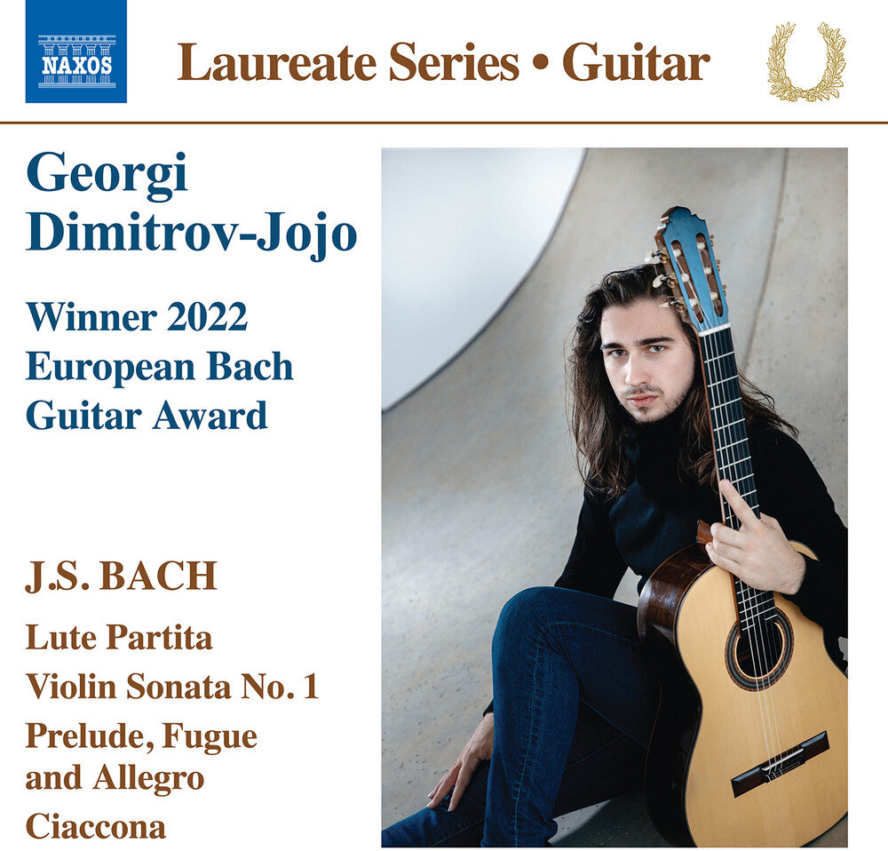 the album cover for J Bach .S. / Dimitrov-Jojo - Guitar Recital - Georgi Dimitrov-Jojo