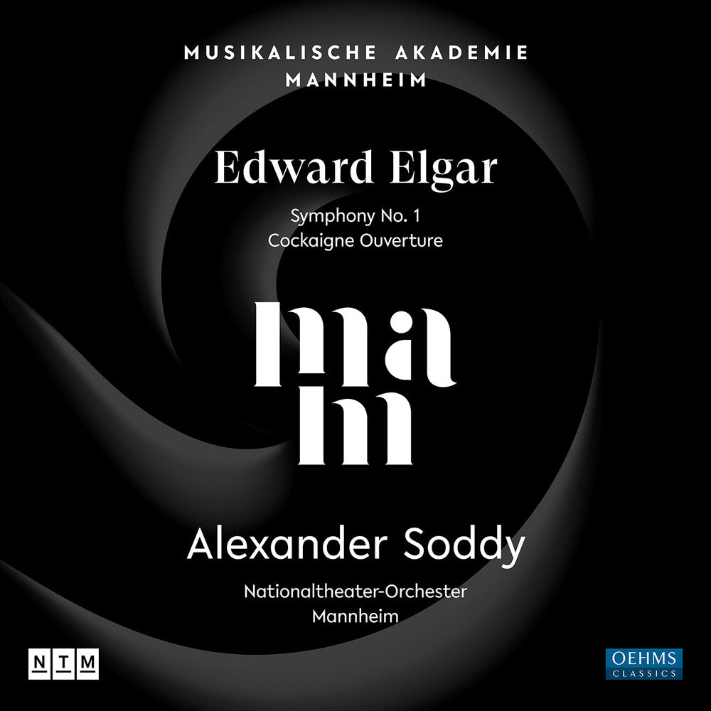 the album cover for Elgar / Nationaltheater-Orchester Mannheim - Symphony No. 1