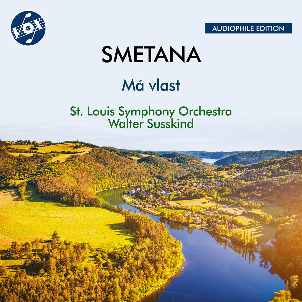 the album cover for Smetana / Susskind / St. Louis Symphony Orchestra - Ma Vlast