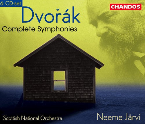 the album cover for Neeme Järvi - Symphonies 1-9