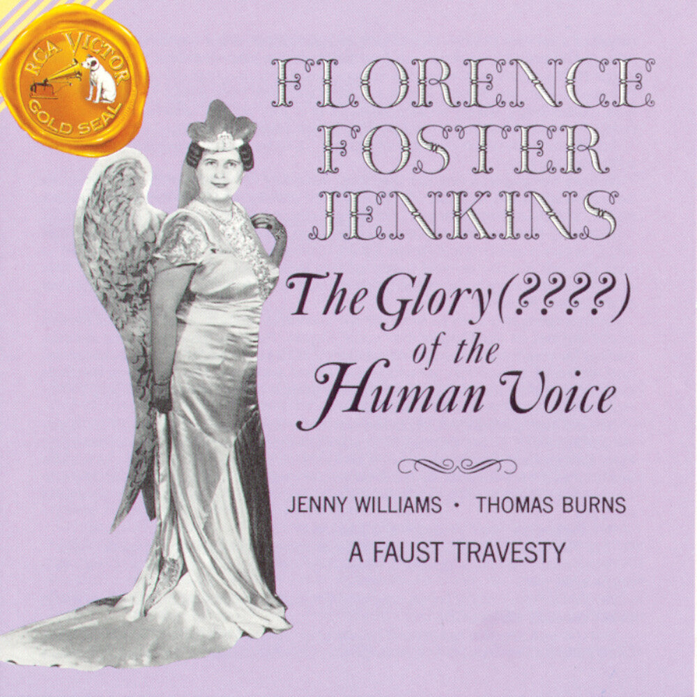 the album cover for FLORENCE FOSTER JENKINS - Glory Of Human Voice