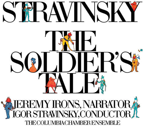 Stravinsky / Jeremy Irons - Soldier's Tale - Music CD