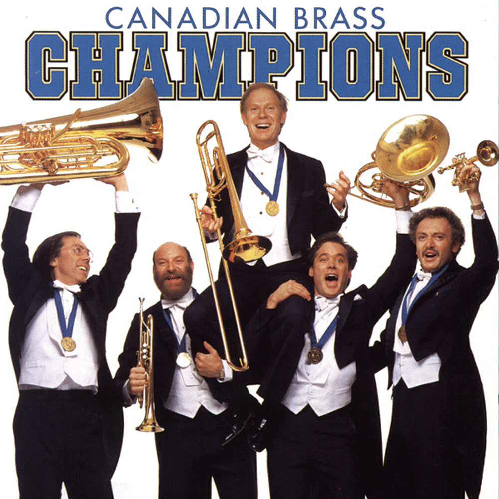 the album cover for Canadian Brass - Champions