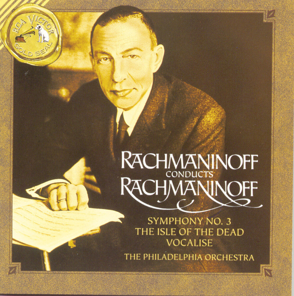 the album cover for Sergei Rachmaninov - Symphony 3 / Isle Of The Dead