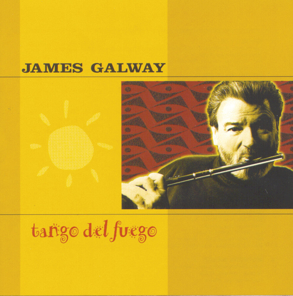 the album cover for James Galway - Tango Del Fuego