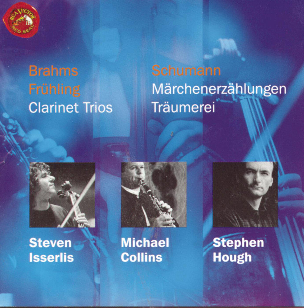 the album cover for Steven Isserlis / Collins / Hough - Chamber Music Trios