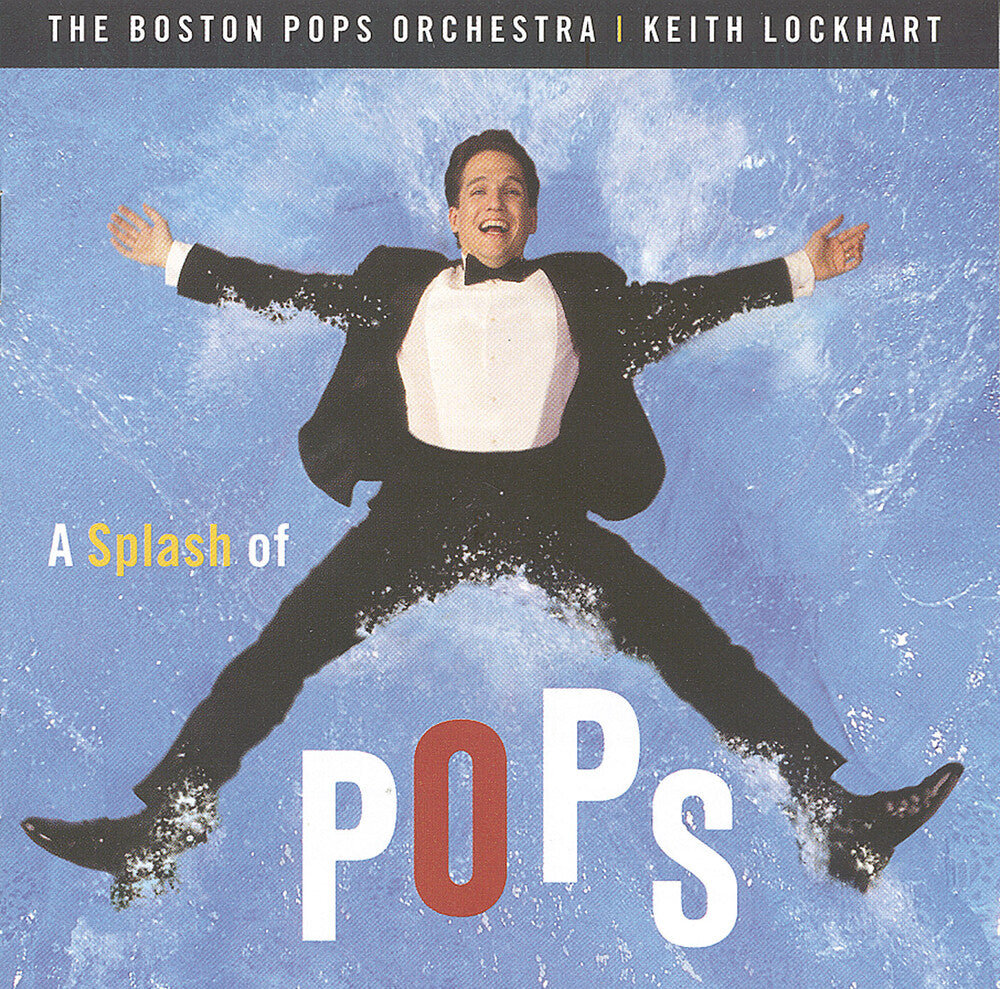 the album cover for Keith Lockhart - A Splash of Pops