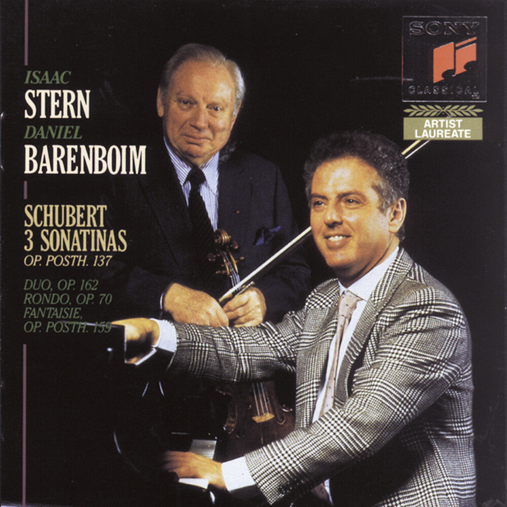 the album cover for Isaac Stern - Works For Violin & Piano