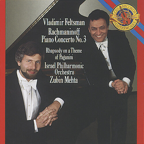 Rachmaninoff / Feltsman / Mehta / Ipo - Piano Concerto 3 / Rhapsody On Theme Of Paganini - Music CD