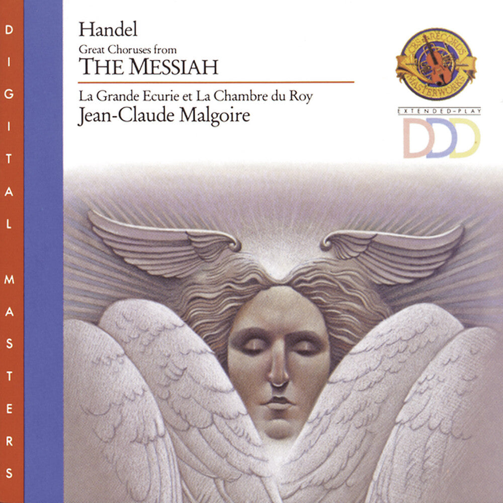 the album cover for Jean-Claude Malgoire - Messiah Choruses