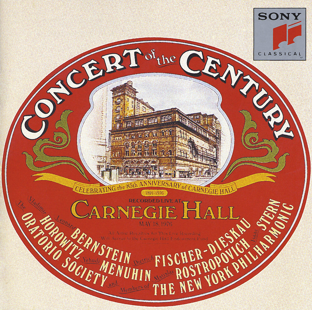 the album cover for Concert of Century / Various - Concert Of Century / Various
