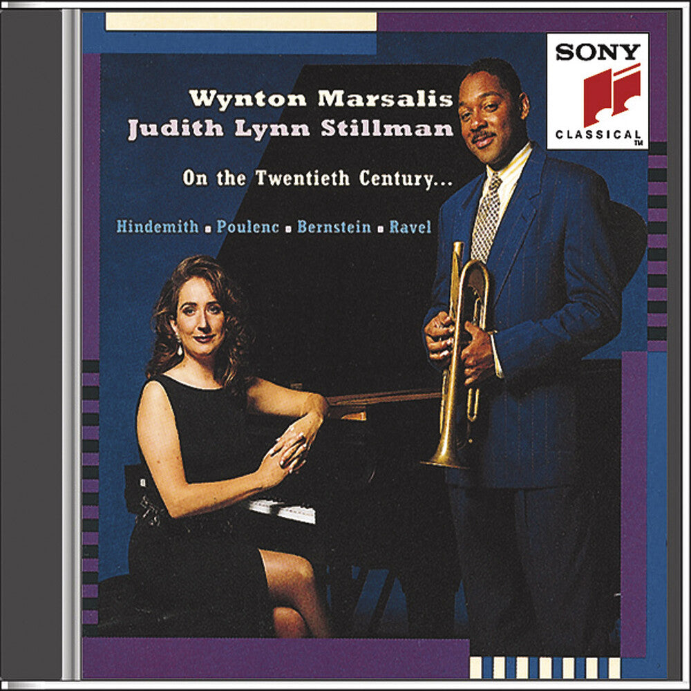 the album cover for Wynton Marsalis Quartet - On The Twentieth Century