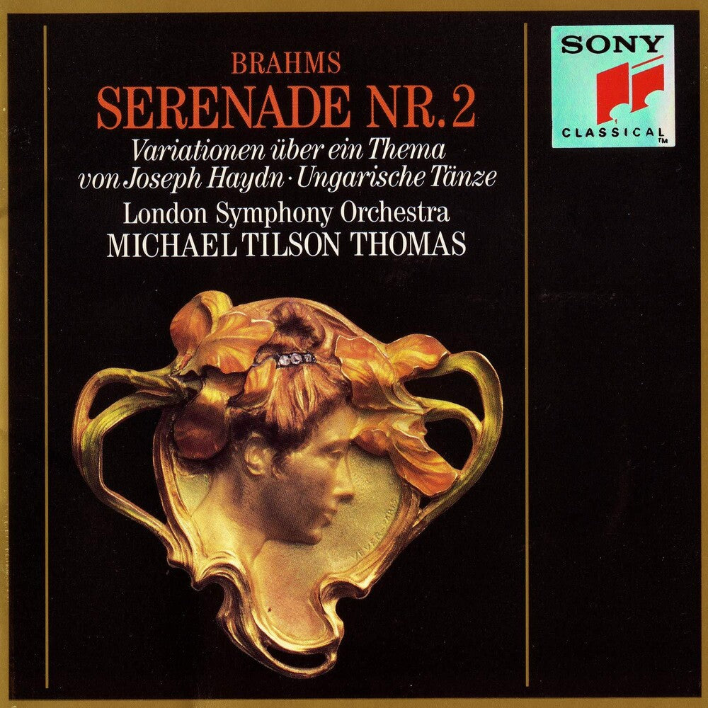 the album cover for Brahms / Tilson Thomas / Lso - Serenade 2 Etc