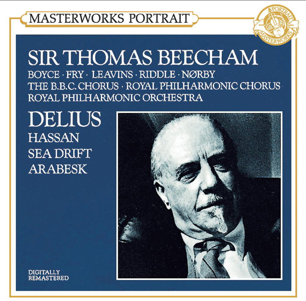 the album cover for SIR THOMAS BEECHAM - Hassan