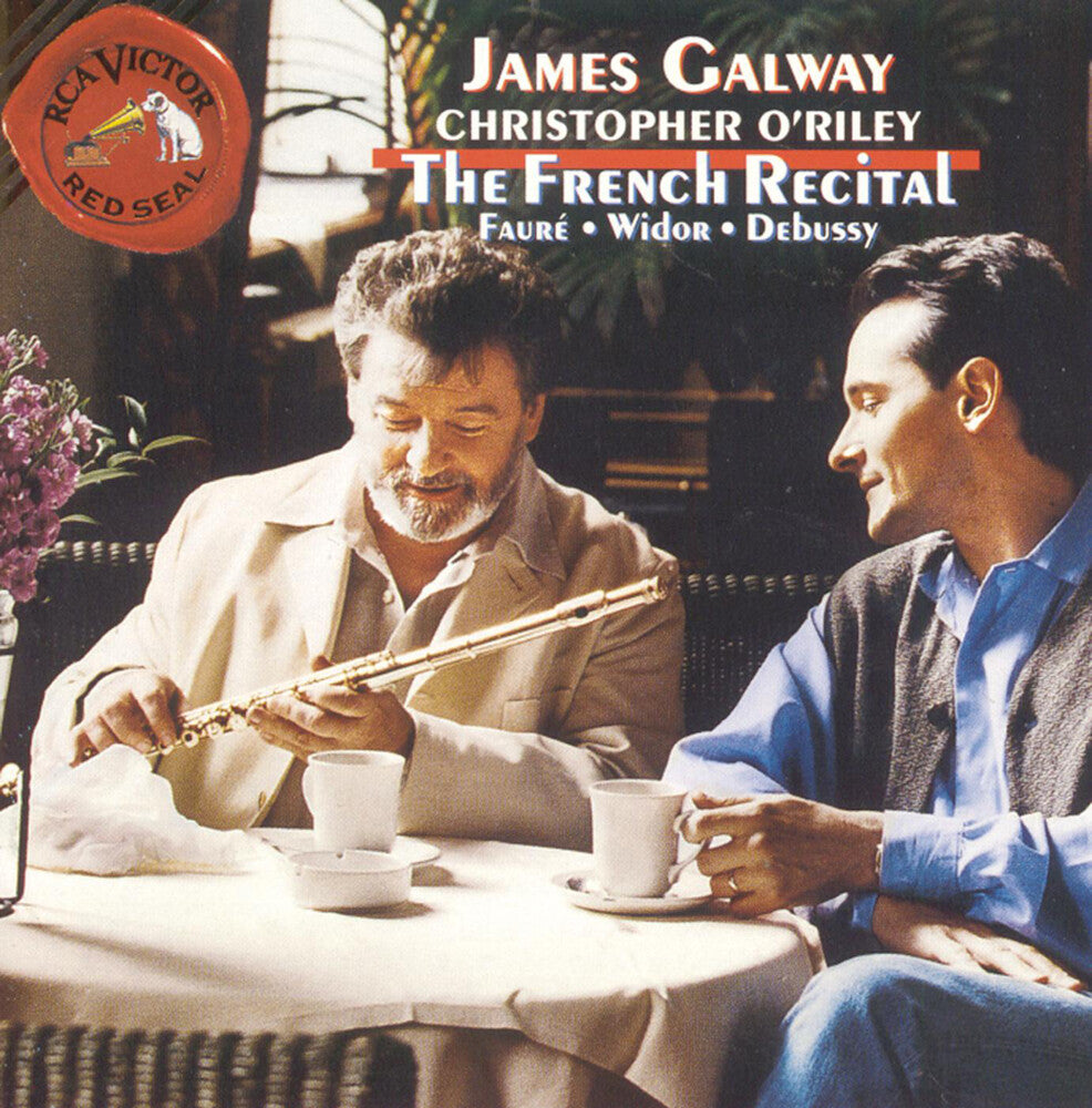 the album cover for James Galway / O'riley,Christopher - French Recital