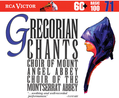 Mount Angel Abbey Choir - Gregorian Chants - Music CD