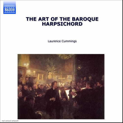 the album cover for Melveen Leed - Art of the Baroque Harpsichord