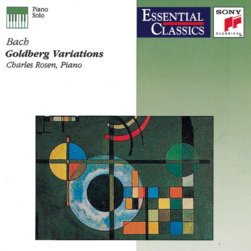the album cover for Charles Rosen - Bach: Goldberg Variations - Charles Rosen