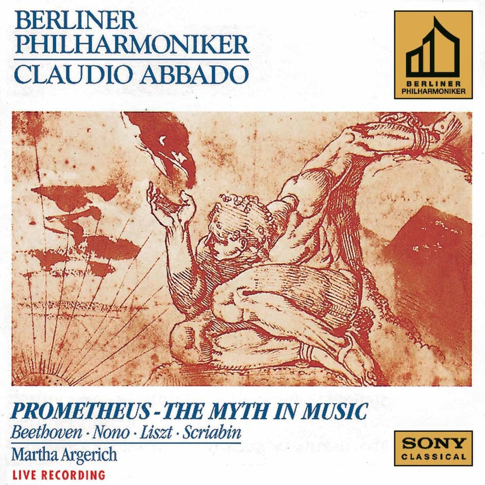 the album cover for Claudio Abbado - Prometheus/Prometeo Ste