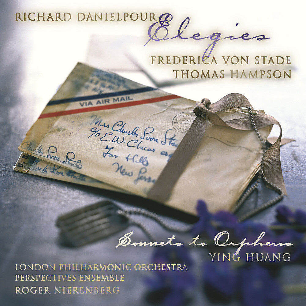 the album cover for FREDERICA VON STADE - Elegies / Sonnets & Orpheus
