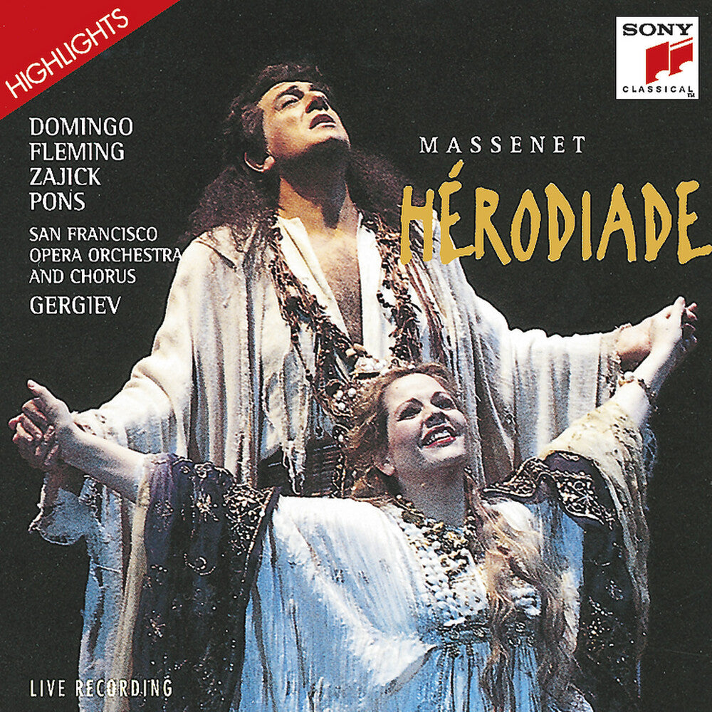 the album cover for J. MASSENET - Herodiade (Hlts)