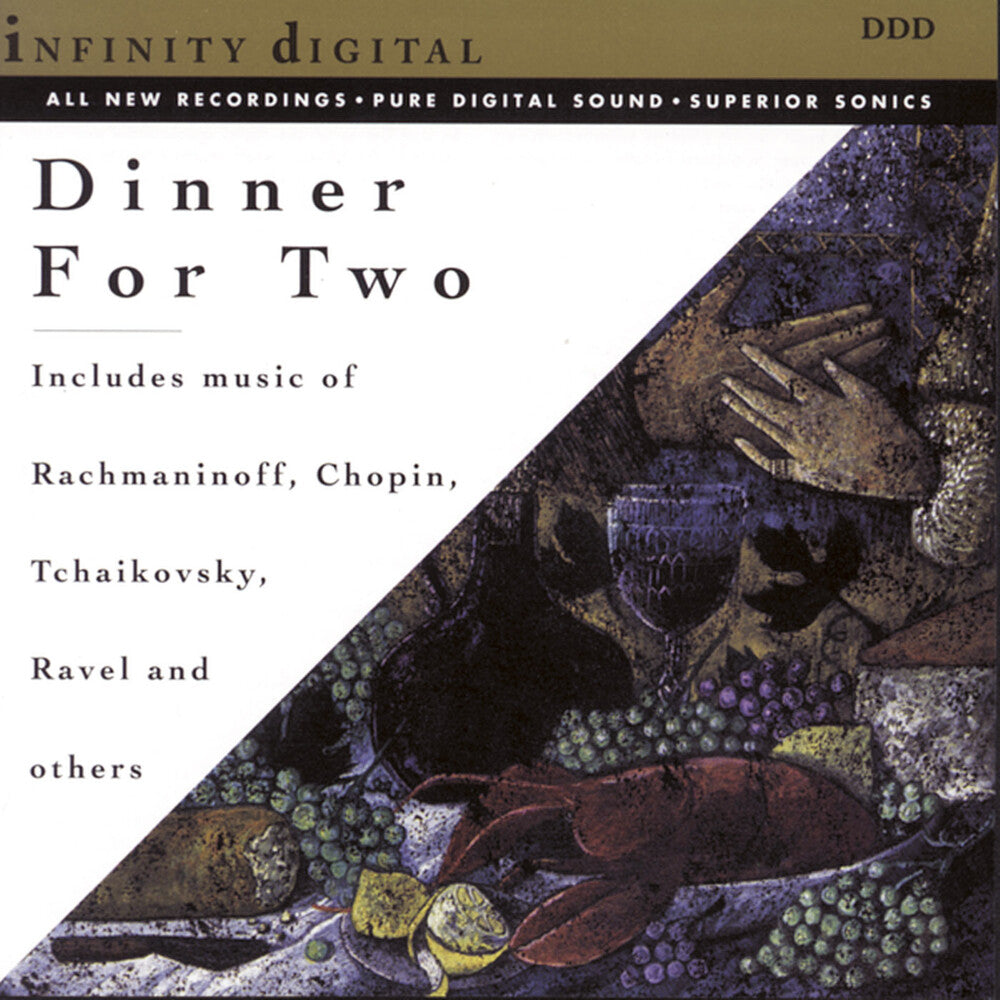 the album cover for Dinner for 2 / Various - Dinner For 2 / Various