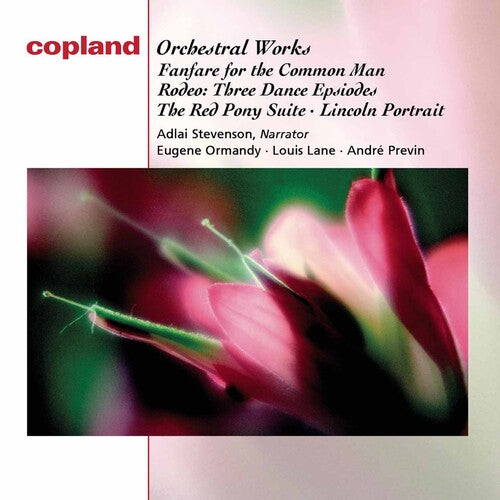 Copland / Ormandy / Previn / Stevenson - Orchestral Works - Music CD