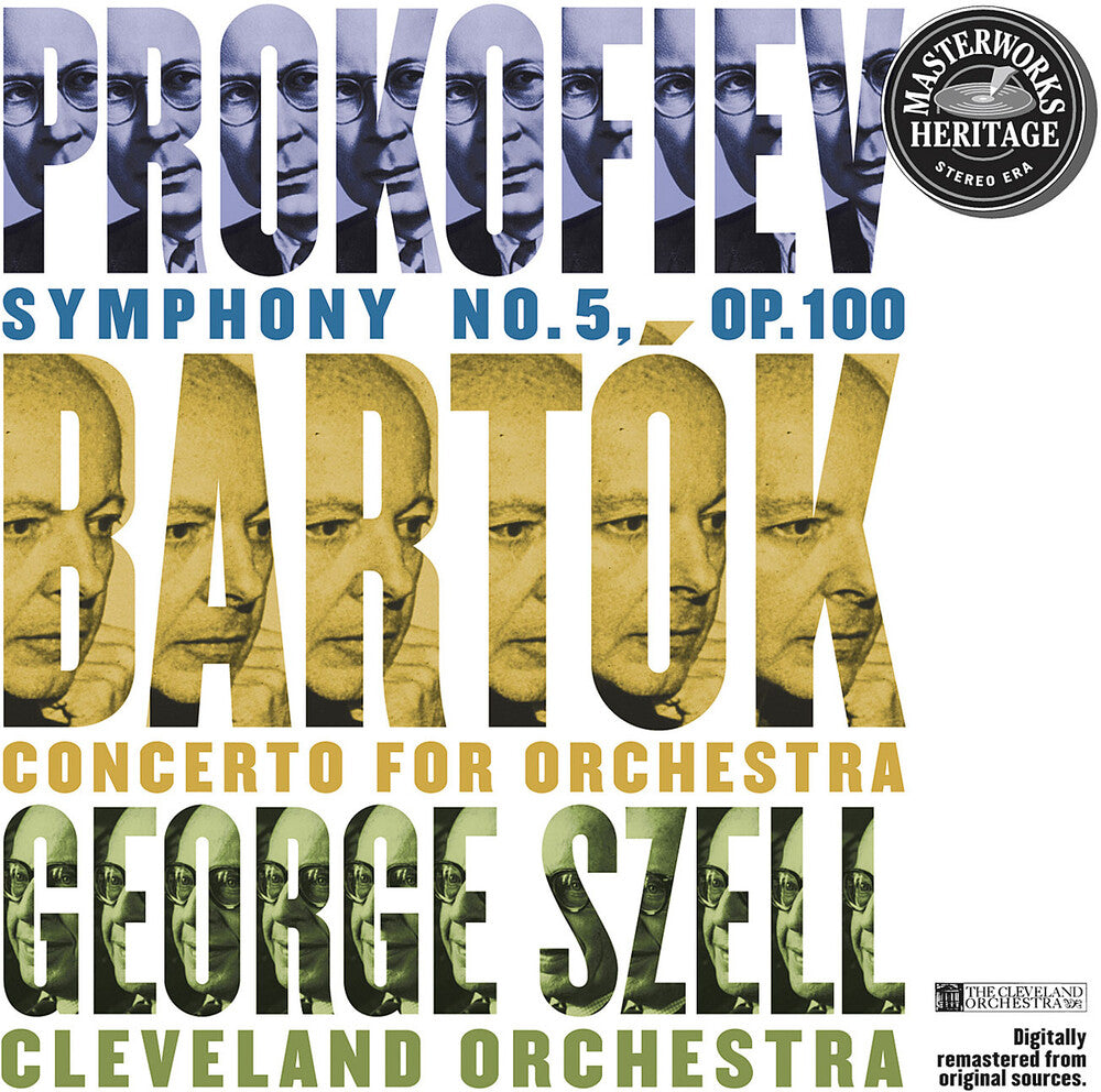 the album cover for George Szell - Concerto For Orchestra / Symphony 5