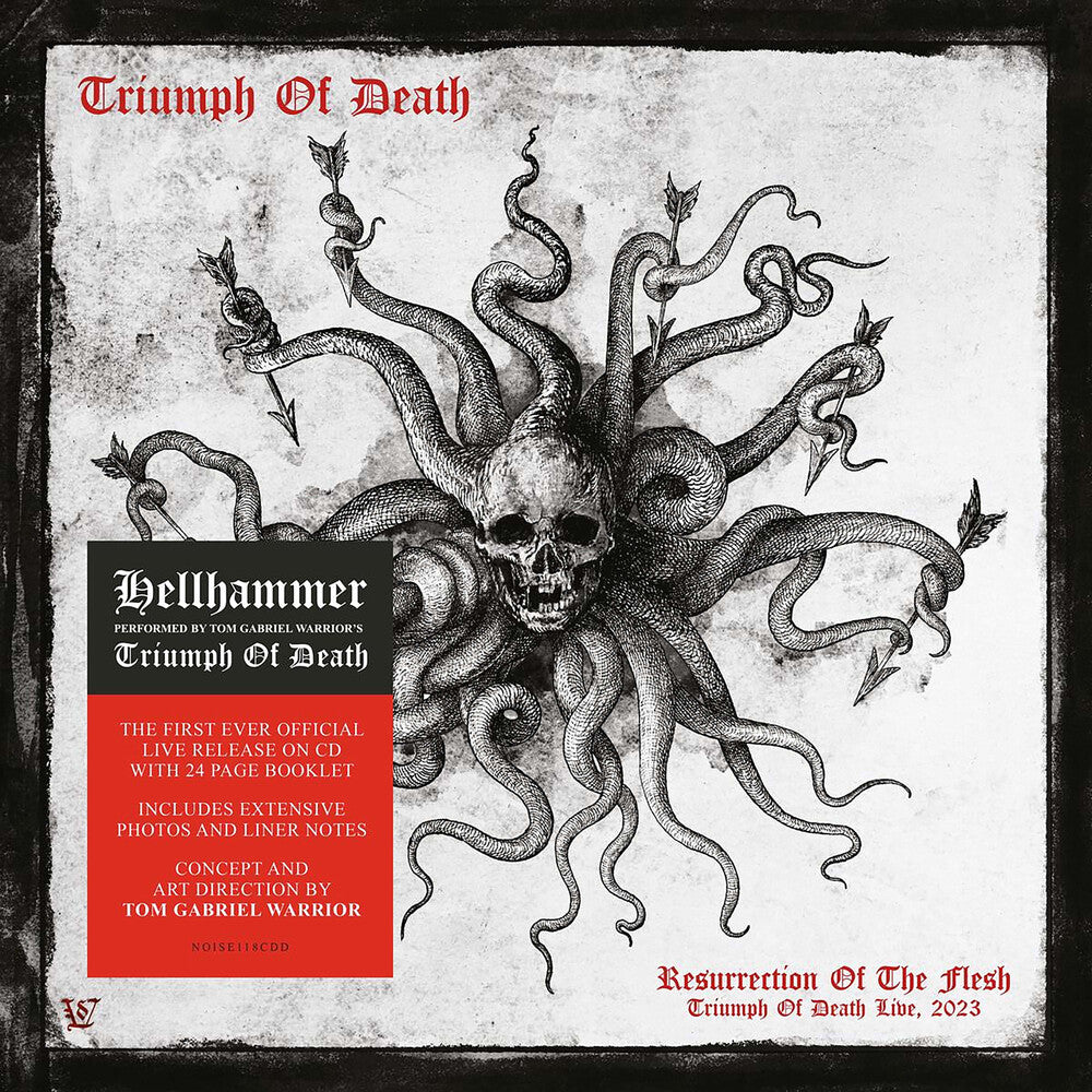 the album cover for Triumph Of Death - Resurrection Of The Flesh