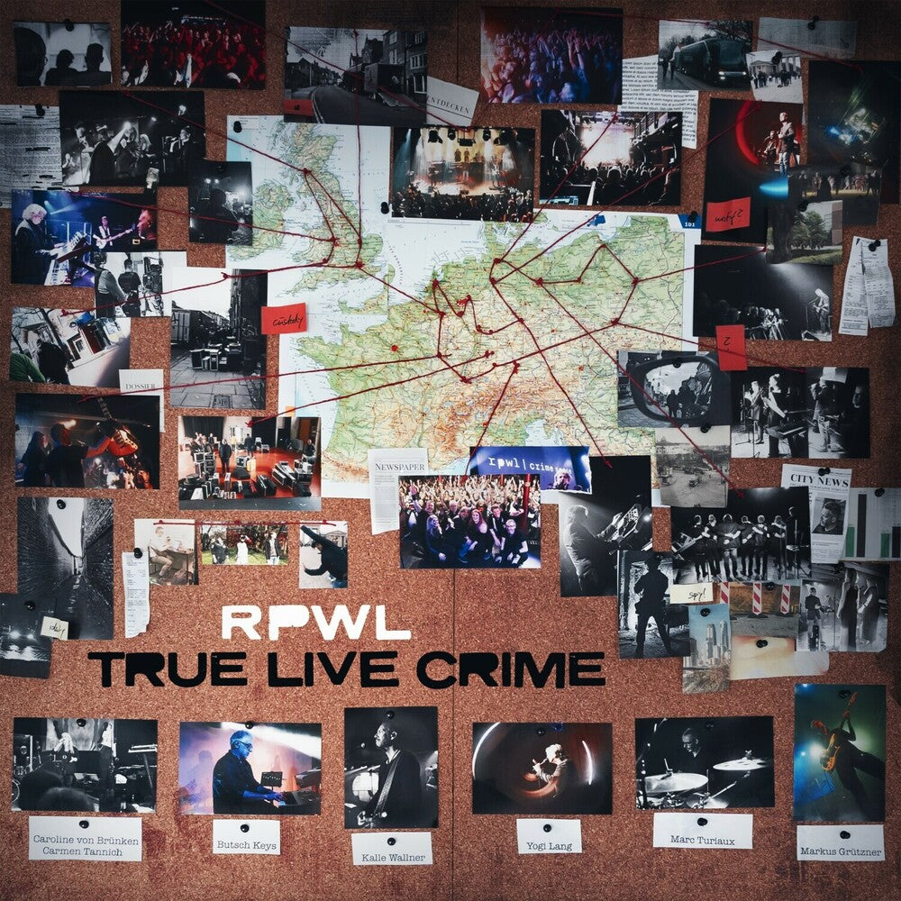 the album cover for Rpwl - True Live Crime