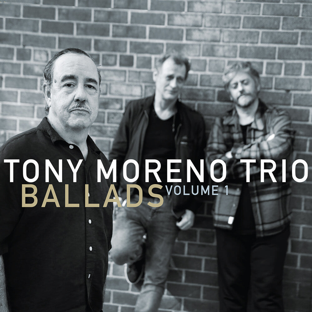 the album cover for Tony Moreno Trio - Ballads Vol. 1