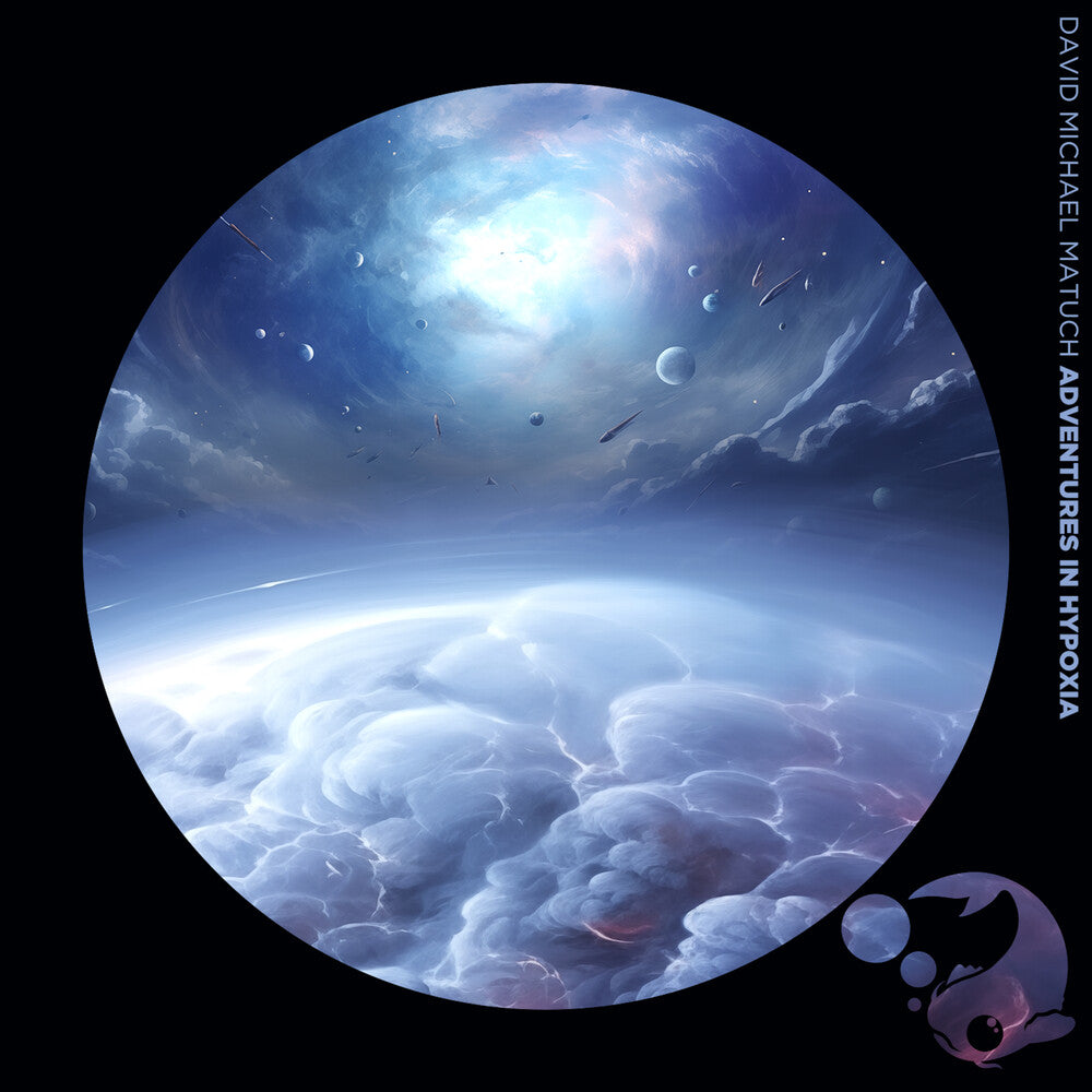 the album cover for David Matuch Michael - Brain Storm: Adventures In Hypoxia