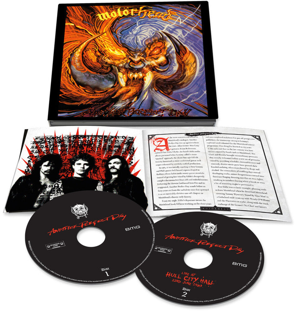 the album cover for Motörhead - Another Perfect Day (40th Anniversary)