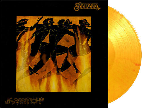 The Isley Brothers & Santana - Marathon - Limited 180-Gram Yellow, Orange & Red Marble Vinyl Record