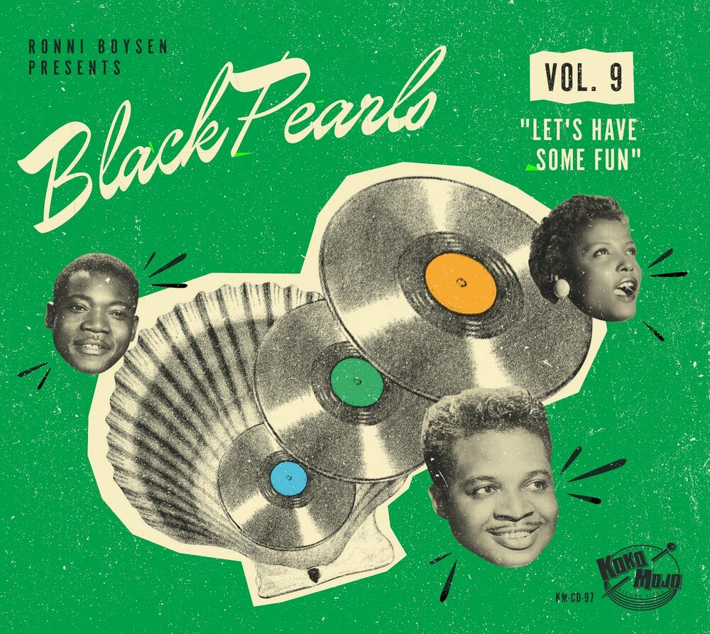 the album cover for Black Pearls 9 / Various - Black Pearls 9 (Various Artists)