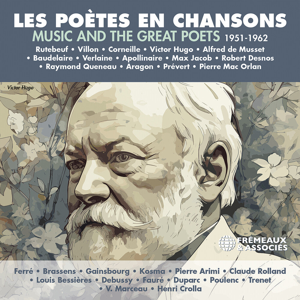 the album cover for Les Poetes En Chansons - Music & The Great / Var - Les Poetes En Chansons - Music & The Great / Var