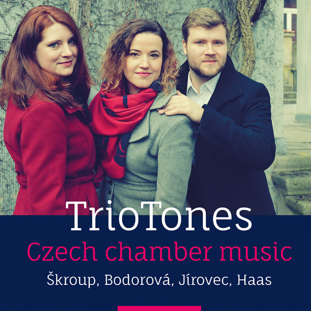the album cover for Bodorova / Haas / Hajickova - Triotones - Czech Chamber Music
