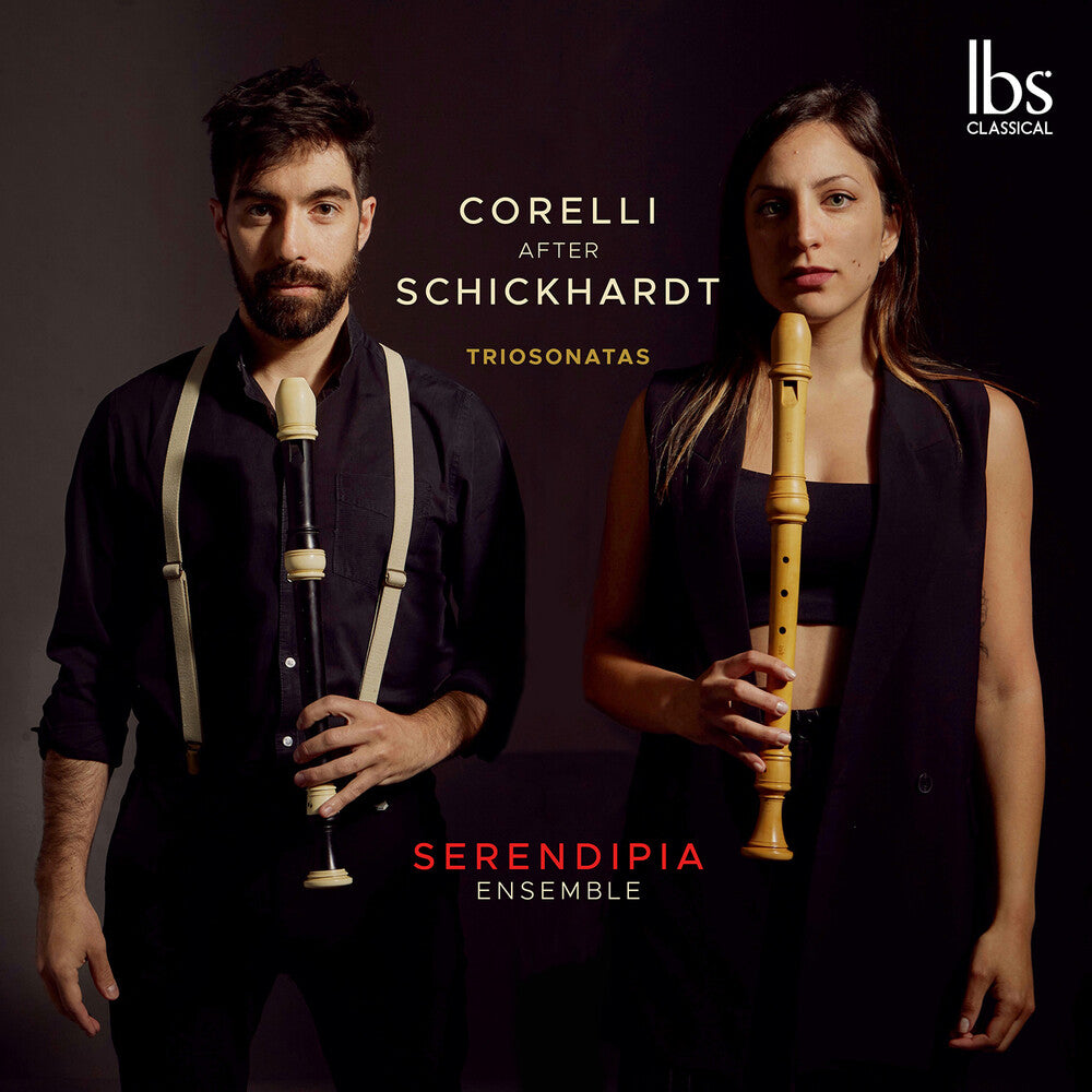 the album cover for Corelli / Maroto / Wasserman / Rogar - Corelli After Schickhardt - Triosonatas