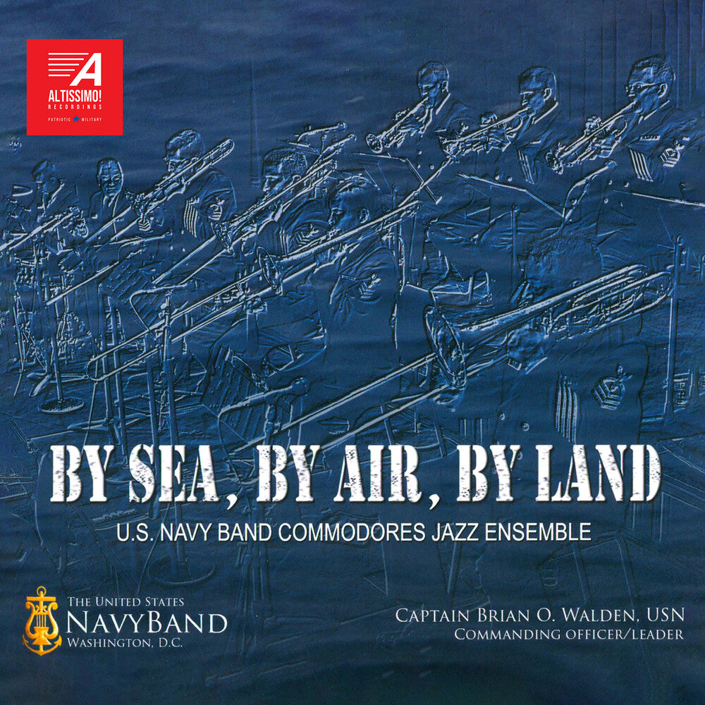 the album cover for George Gershwin / Lamaestra,Daniel - By Sea, By Air, By Land