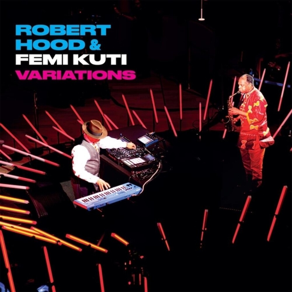 the album cover for Robert Hood / Kuti,Feli - Variations