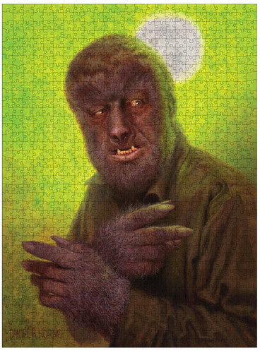 Trick Or Treat Studios - Wolfman 1000pc Puzzle - Games