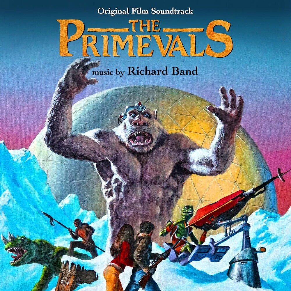 the album cover for Richard Band (Uk) - Primevals - O.S.T. (Uk)