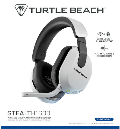 Tb Ps5 Stealth 600 Wireless Gaming Headset - White - Tb Ps5 Stealth 600 Wireless Gaming Headset - White - Game Accessories