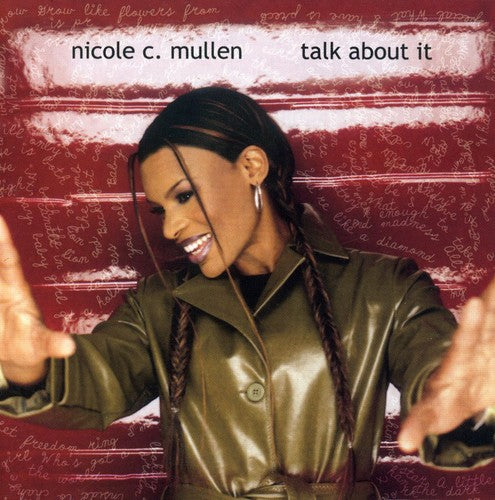 the album cover for Nicole Mullen C - Talk About It