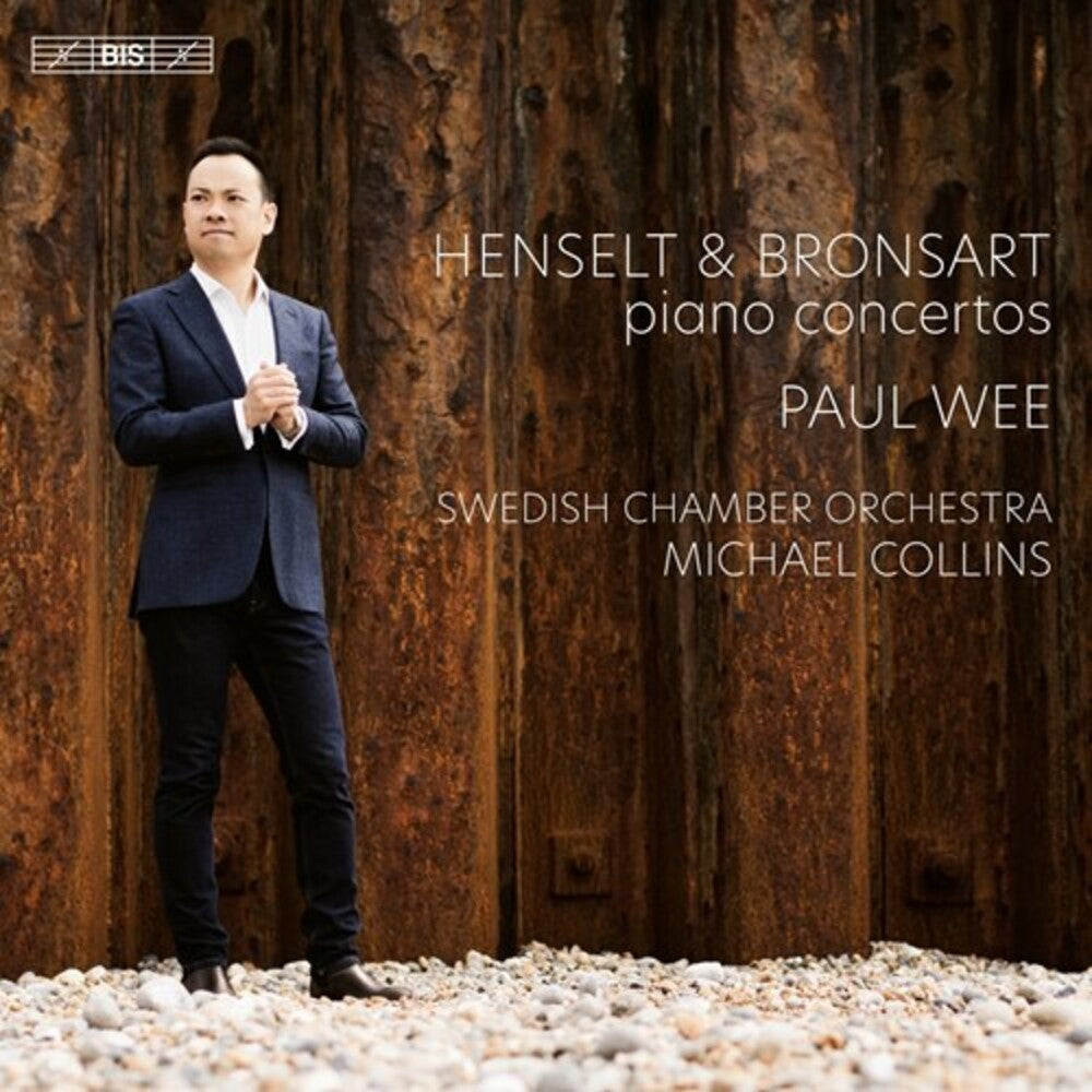 the album cover for Henselt / Schellendorf / Swedish Chamber Orch - Piano Concertos (Hybr)