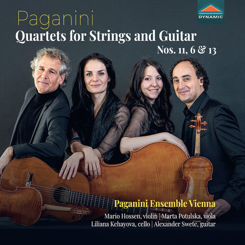 Paganini / Paganini Ensemble Vienna - Quartets For Strings & Guitar Nos. 11, 6 & 13 - Music CD