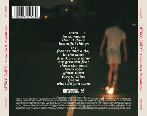 Benson Boone - Fireworks & Rollerblades Music CD
