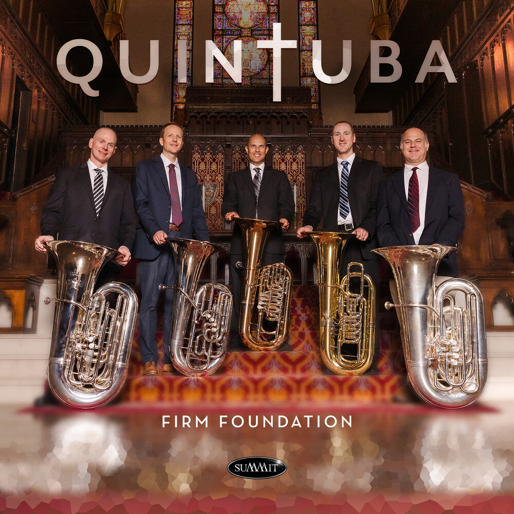 the album cover for Quintuba - Firm Foundation