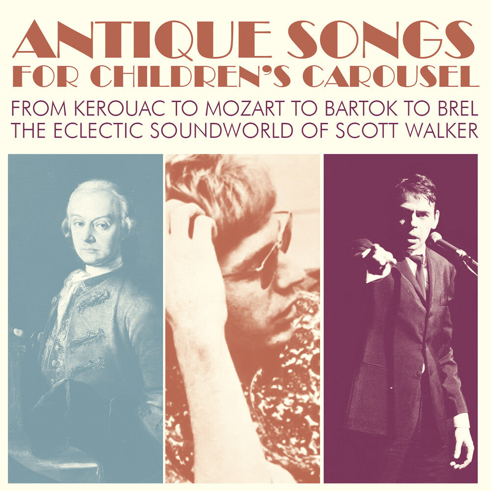 the album cover for Antique Songs For Children's Carousel / Various - Antique Songs For Children's Carousel / Various