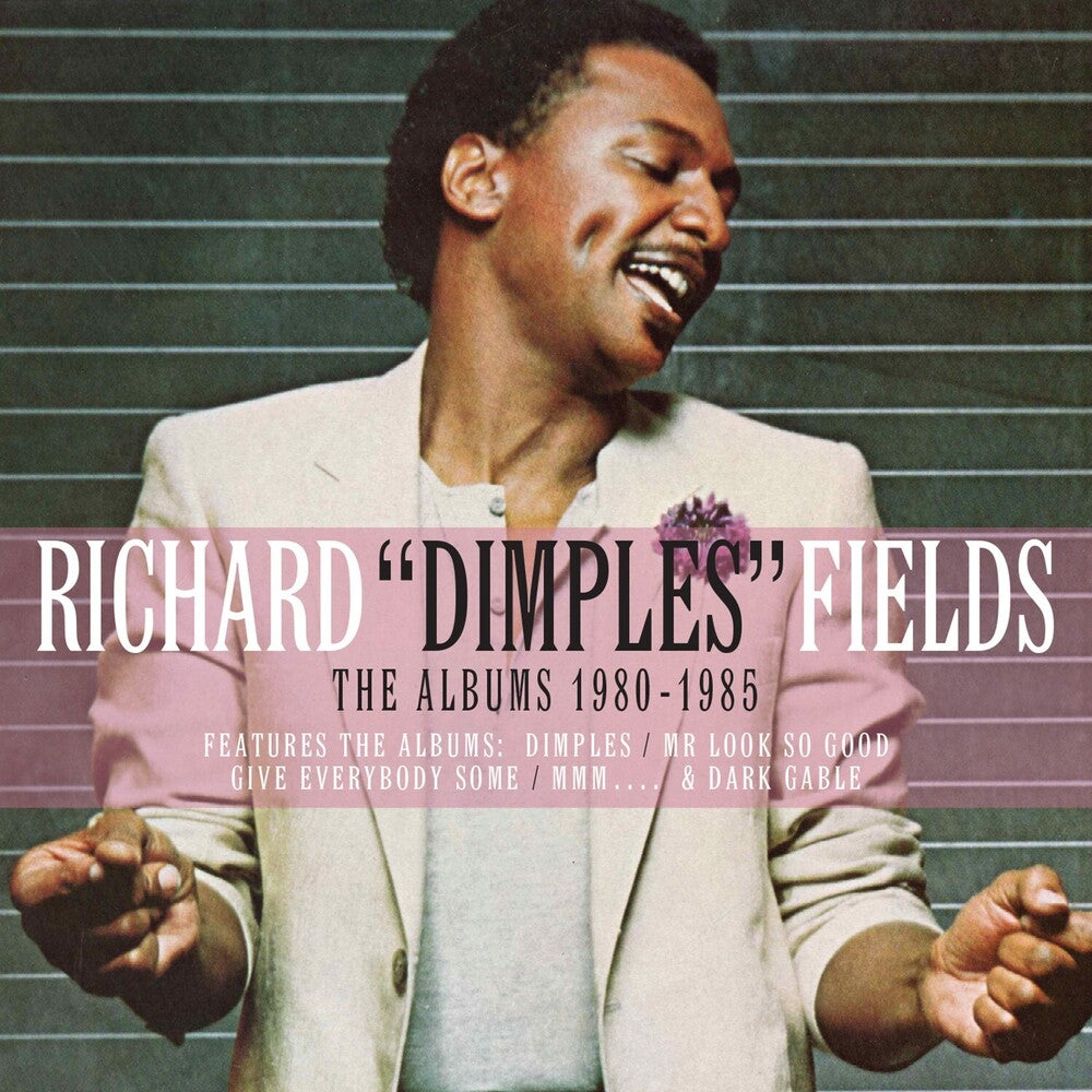 the album cover for Richard Fields Dimples - Albums 1980-1985 (Uk)